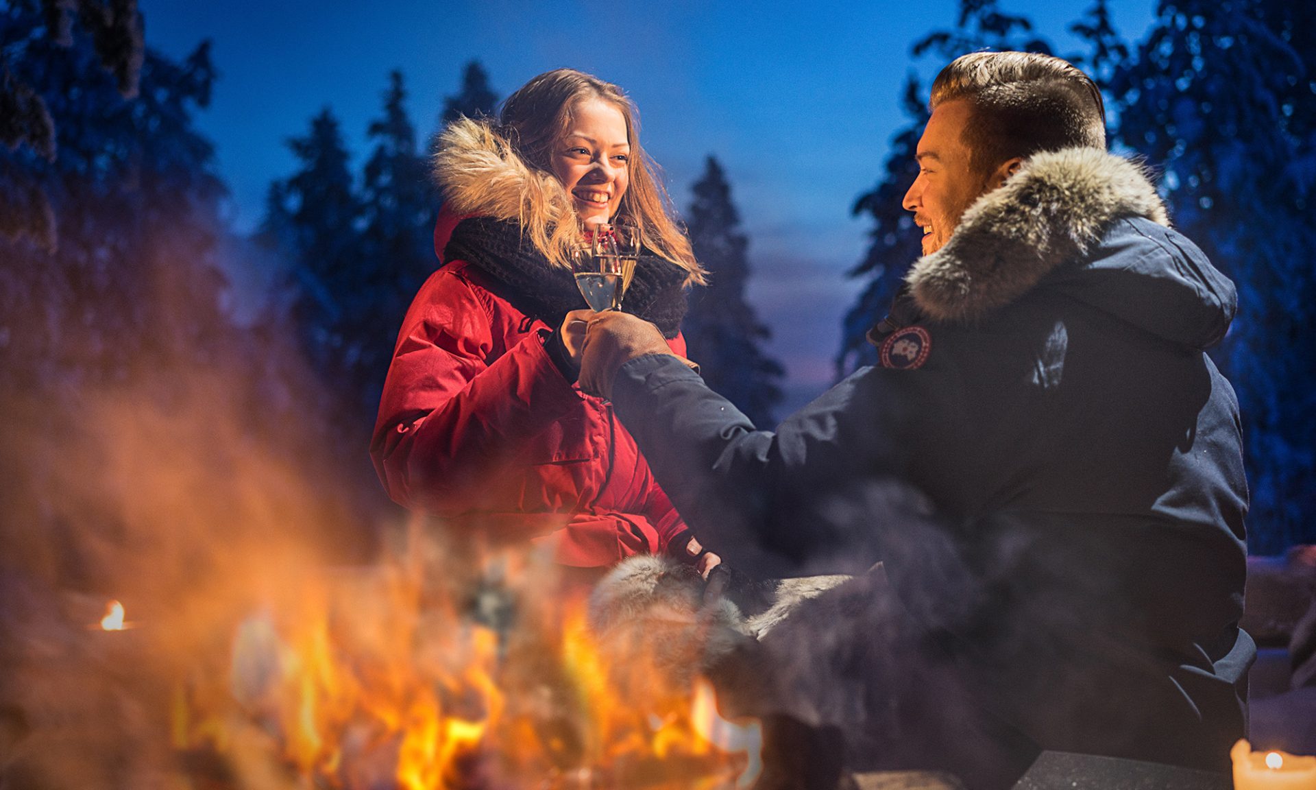 Arctic Treehouse Hotel Private Dining