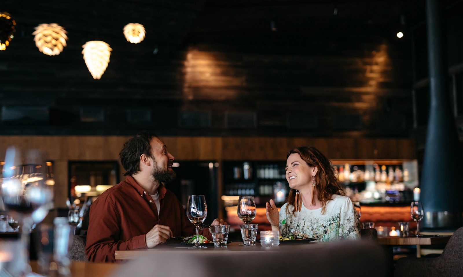 Award winning design Rakas restaurant at Arctic TreeHouse Hotel | Rovaniemi