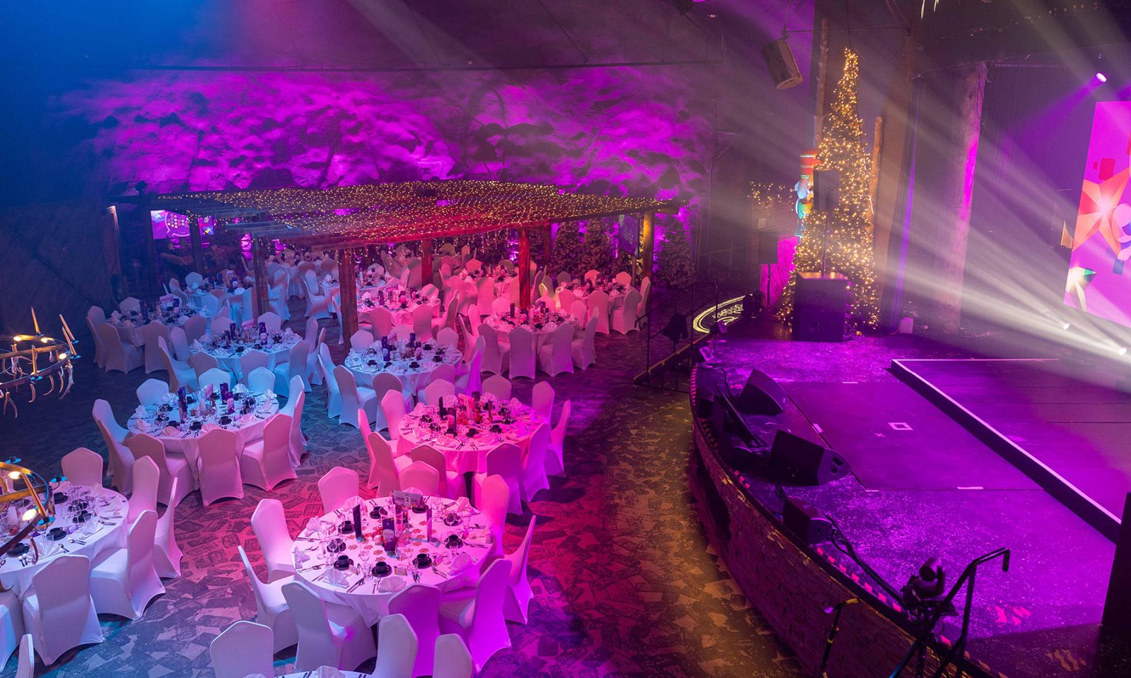 SantaPark is ideal venue for customized galas and events.