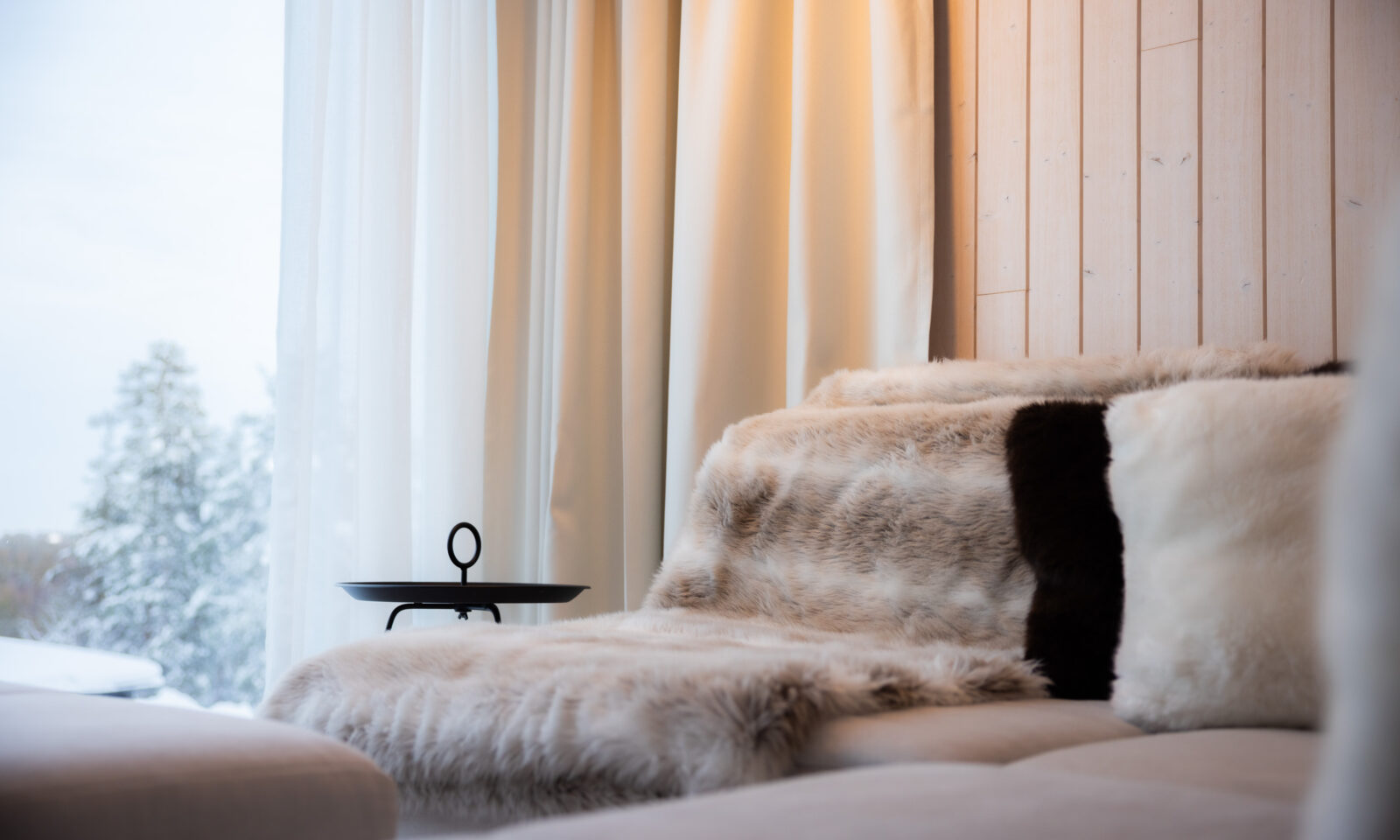 Interior of Arctic Scene Executive Suites.